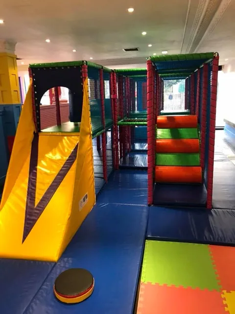 Juniors Play Café soft play area in Hamilton.
