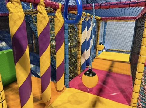 Wains World soft play frame in Coatbridge.