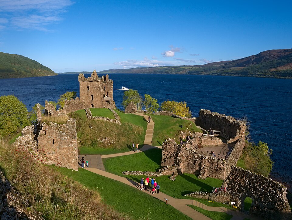 Loch Ness and Urquhart Castle - family stop with castle ruins and wide loch views